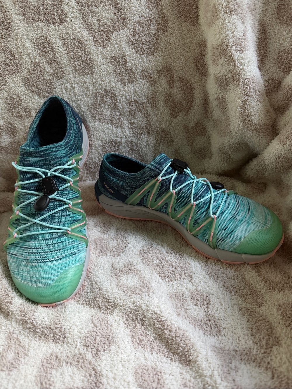 Merrell Women’s Bare Access Flex Knit, Aqua, Size 7M New in box, Never worn!